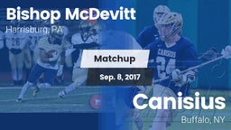 Matchup: Bishop McDevitt vs. Canisius  2017