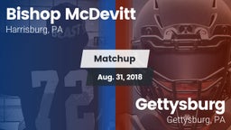 Matchup: Bishop McDevitt vs. Gettysburg  2018