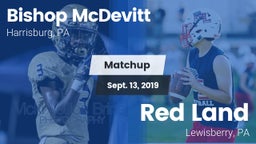 Matchup: Bishop McDevitt vs. Red Land  2019