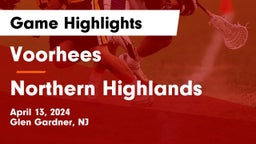 Voorhees  vs Northern Highlands  Game Highlights - April 13, 2024