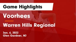 Voorhees  vs Warren Hills Regional  Game Highlights - Jan. 6, 2022