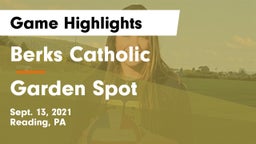 Berks Catholic  vs Garden Spot  Game Highlights - Sept. 13, 2021