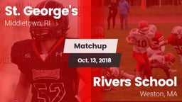 Matchup: St. George's High vs. Rivers School 2018