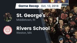 Recap: St. George's  vs. Rivers School 2018