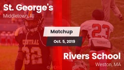 Matchup: St. George's High vs. Rivers School 2019