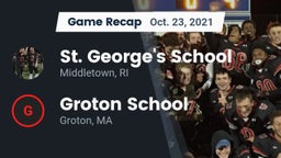 Recap: St. George's School vs. Groton School  2021