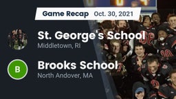 Recap: St. George's School vs. Brooks School 2021