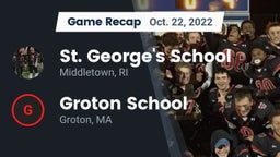 Recap: St. George's School vs. Groton School  2022