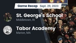 Recap: St. George's School vs. Tabor Academy 2023