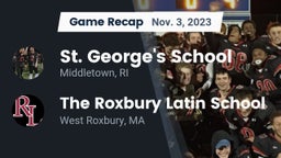 Recap: St. George's School vs. The Roxbury Latin School 2023