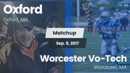 Matchup: Oxford  vs. Worcester Vo-Tech  2017