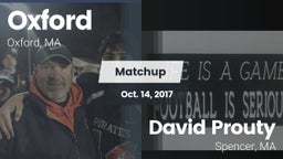 Matchup: Oxford  vs. David Prouty  2017