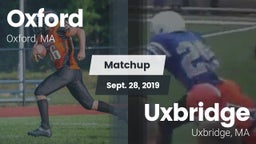 Matchup: Oxford  vs. Uxbridge  2019