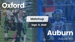 Matchup: Oxford  vs. Auburn  2020