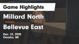 Millard North   vs Bellevue East  Game Highlights - Dec. 22, 2020