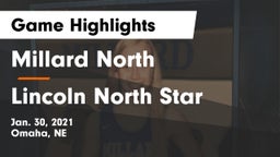 Millard North   vs Lincoln North Star Game Highlights - Jan. 30, 2021