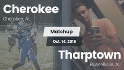 Matchup: Cherokee  vs. Tharptown  2016