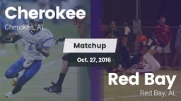 Matchup: Cherokee  vs. Red Bay  2016