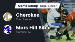 Recap: Cherokee  vs. Mars Hill Bible  2017