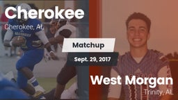 Matchup: Cherokee  vs. West Morgan  2017