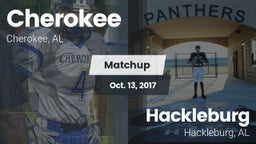Matchup: Cherokee  vs. Hackleburg  2017