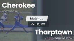 Matchup: Cherokee  vs. Tharptown  2017