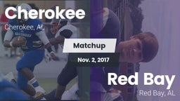 Matchup: Cherokee  vs. Red Bay  2017