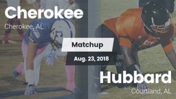 Matchup: Cherokee  vs. Hubbard  2018