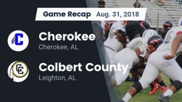 Recap: Cherokee  vs. Colbert County  2018