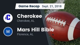 Recap: Cherokee  vs. Mars Hill Bible  2018