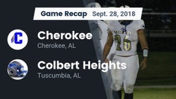 Recap: Cherokee  vs. Colbert Heights  2018