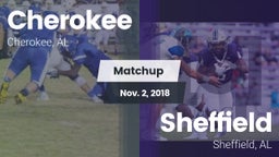 Matchup: Cherokee  vs. Sheffield  2018