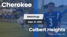 Matchup: Cherokee  vs. Colbert Heights  2019