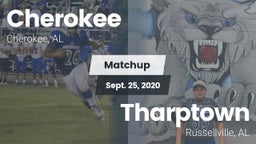 Matchup: Cherokee  vs. Tharptown  2020