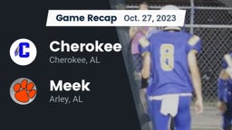 Recap: Cherokee  vs. Meek  2023