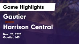 Gautier  vs Harrison Central Game Highlights - Nov. 20, 2020