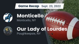 Recap: Monticello  vs. Our Lady of Lourdes  2022