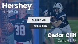 Matchup: Hershey  vs. Cedar Cliff  2017