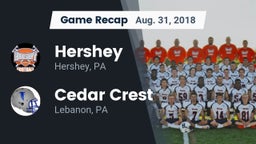 Recap: Hershey  vs. Cedar Crest  2018