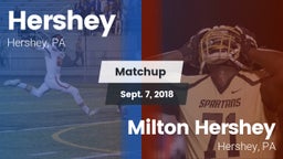 Matchup: Hershey  vs. Milton Hershey  2018