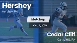 Matchup: Hershey  vs. Cedar Cliff  2019