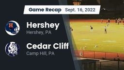 Recap: Hershey  vs. Cedar Cliff  2022