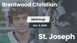 Matchup: Brentwood Christian  vs. St. Joseph 2020