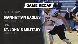 Recap: Manhattan EAGLEs  vs. St. John's Military  2015