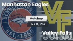 Matchup: Manhattan Eagles  vs. Valley Falls 2020