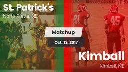 Matchup: St. Patrick's vs. Kimball  2017