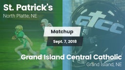 Matchup: St. Patrick's vs. Grand Island Central Catholic 2018