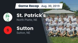Recap: St. Patrick's  vs. Sutton  2019