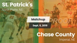 Matchup: St. Patrick's vs. Chase County  2019