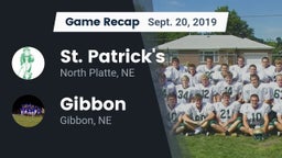 Recap: St. Patrick's  vs. Gibbon  2019